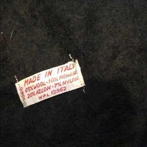 NWOT black 20x79 shawl